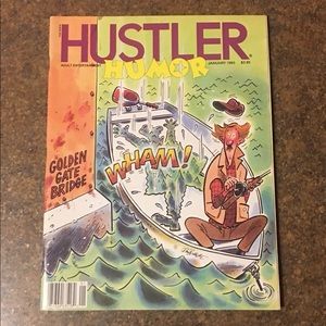 Other Vintage 1983 Hustler Humor Larry Flynt Magazine Poshmark